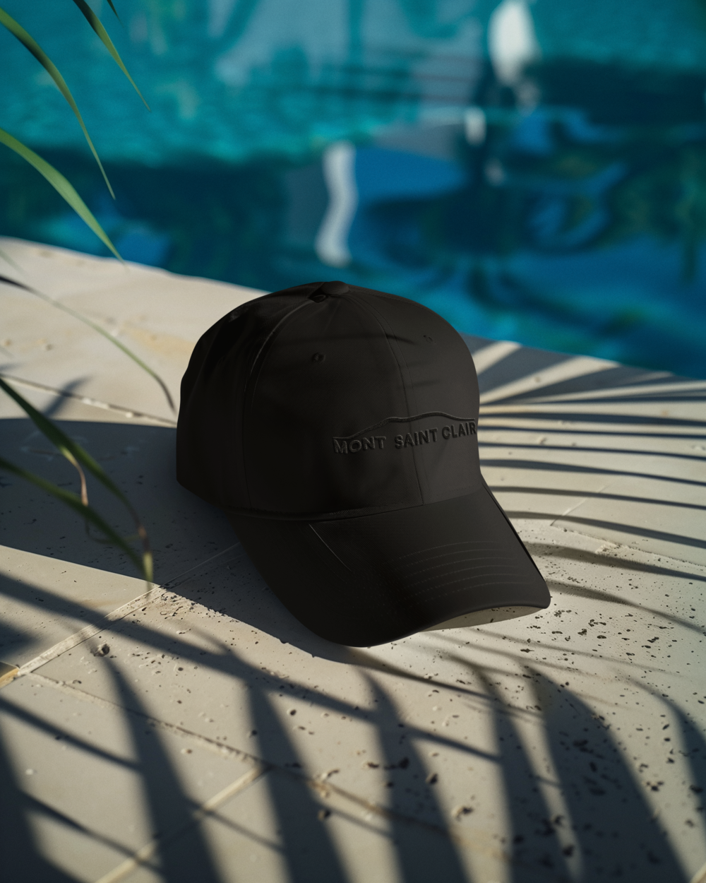 casquette noire mont saint clair